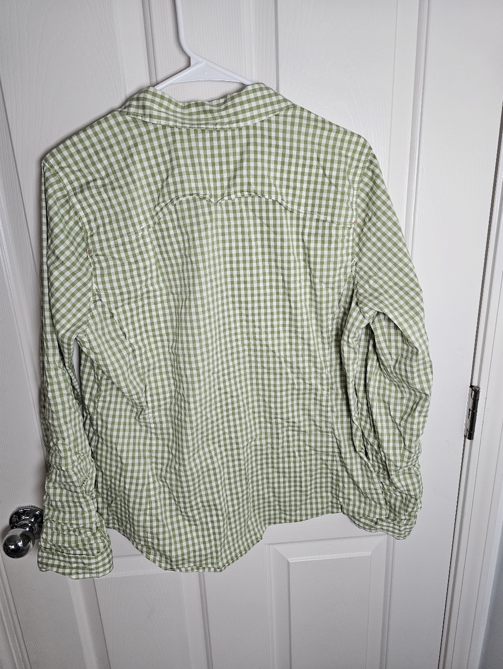 Orvis Women's Open Air/Tradit Plaid Long-Sleeve Shirt Spring Color Bundle Size L - Picture 8 of 12